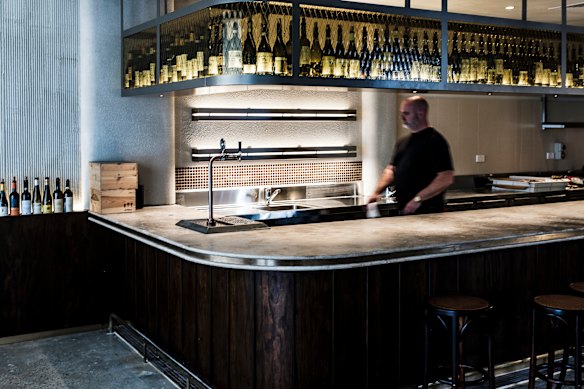 Lulu La Delizia’s brutalist 24-seat cantina is due to open next door to the mothership this winter. 