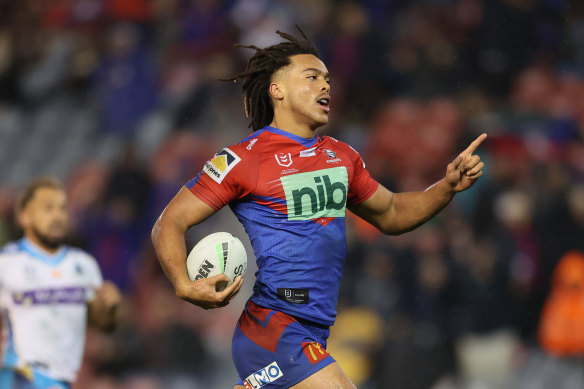 Dominic Young in full flight is a sight to behold.