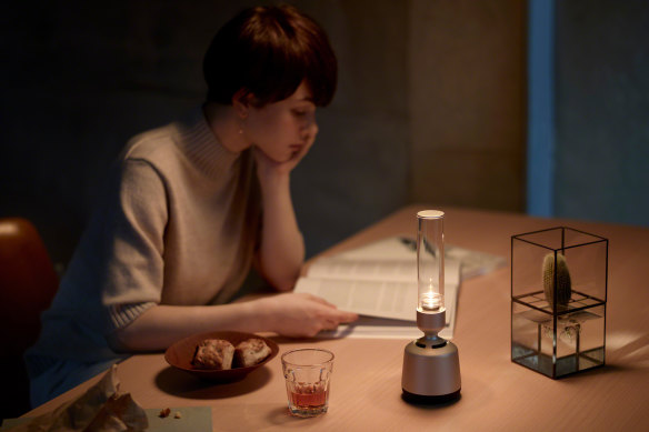Sony's Glass speaker sounds good and creates a soft, warm glow.