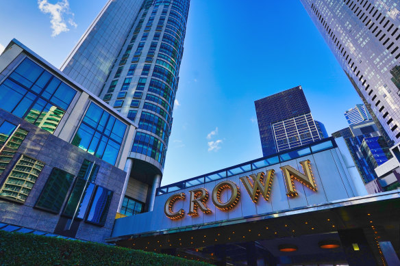 Crown Casino in Melbourne. 