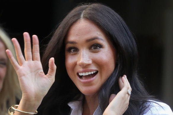 Meghan, the Duchess of Sussex, delivered a speech at the fashion launch.