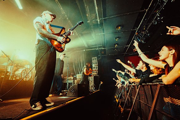 The DMA’s demonstrated what a good rock room the Metro is when it’s packed and pumping. 