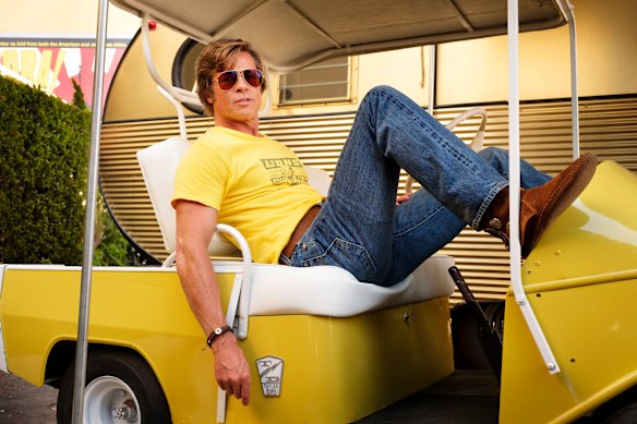 Brad Pitt in Quentin Tarantino's Once Upon a Time in Hollywood.