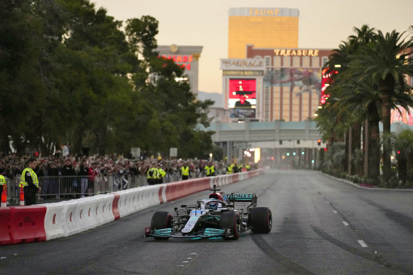 В эти выходные на знаменитом Лас-Вегас-Стрип пройдет гонка Формулы-1.