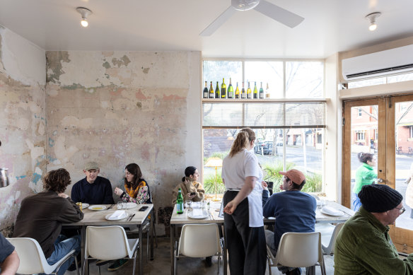 Inside Fitzroy’s Carnation Canteen.