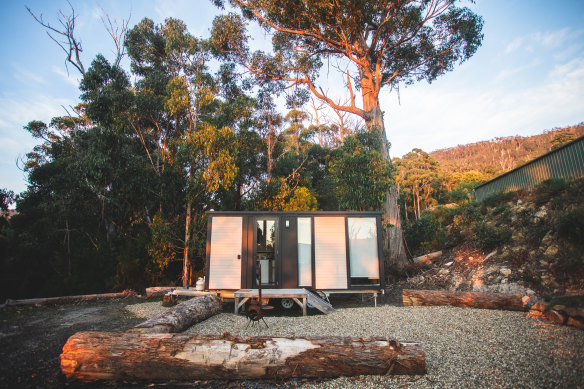 Pirates Retreat Tiny Away home at Eaglehawk Neck, Tasmania.