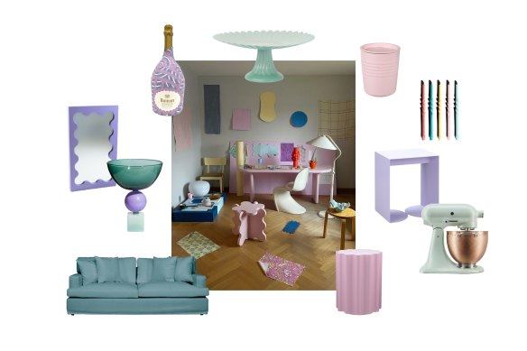 Pastel homewares to bring a pop of colour into your space