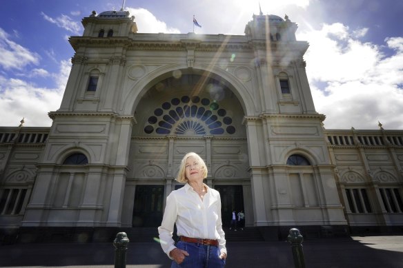 Margaret O’Brien, president of the Friends of the Royal Exhibition Building, is concerned about the deterioration of the UNESCO-listed site. 