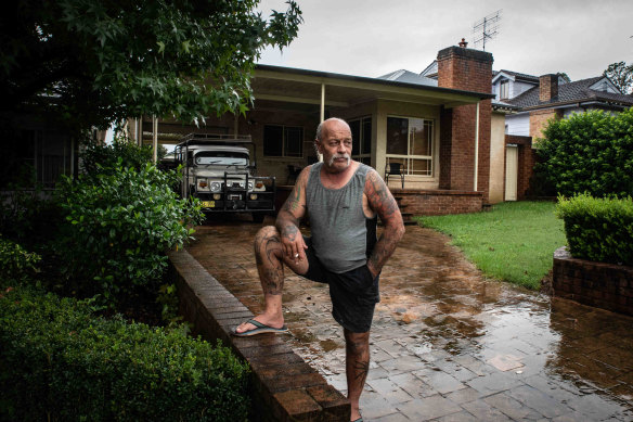 Frank Obid has watched flood waters come close to his home every year for the past three years.