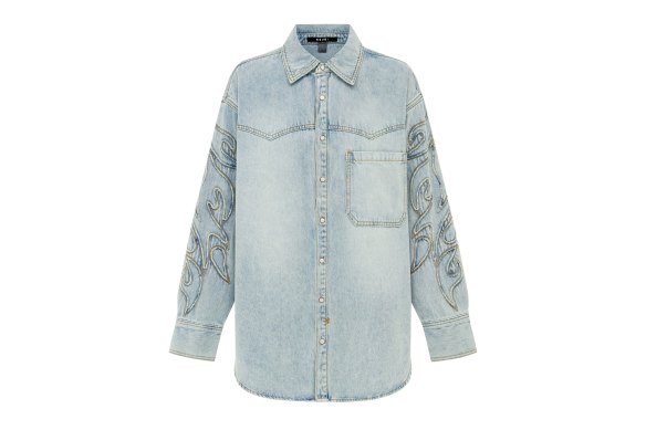 Western embellishments are creeping onto sleeves.