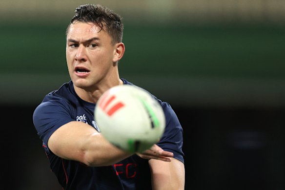 O ex-astro do Roosters e jogador de rugby da Nova Zelândia, Joey Manu.