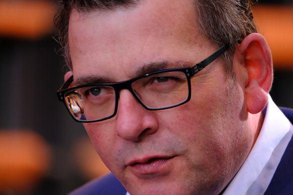 Daniel Andrews became an increasingly divisive figure during the pandemic.
