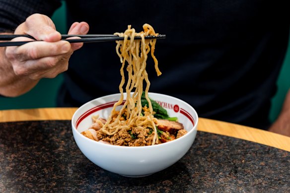Bakmi babi komplit is an ode to the many pleasures of pork.