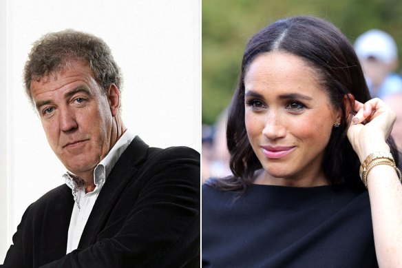 Jeremy Clarkson and Meghan Markle.