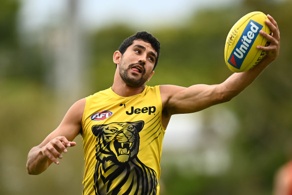 Richmond’s Marlion Pickett is vying for round one selection.