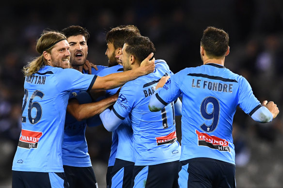 Sydney FC's win over Victory puts them further ahead on the A-League ladder.