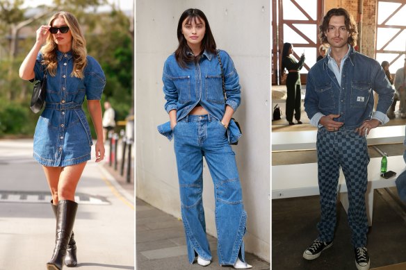 Jeans trends: Double denim, maxi skirts and straight legs to dominate ...