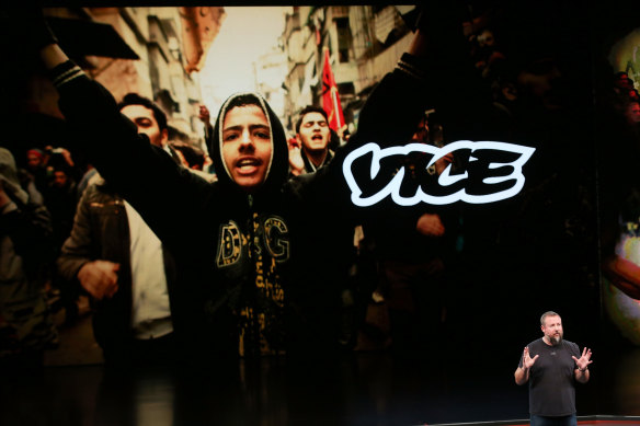 Vice was once valued at nearly $US6 billion.