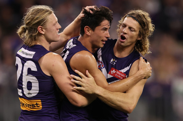 Dockers dump Dogs with decisive last term; Geelong celebrate big win and Cameron’s 600th goal