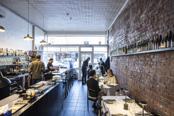 An intimate French bistro in Brunswick.