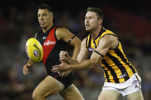 Hawthorn’s Liam Shiels calls time after 14 seasons in the brown and gold.