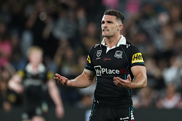 Nathan Cleary of the Panthers.