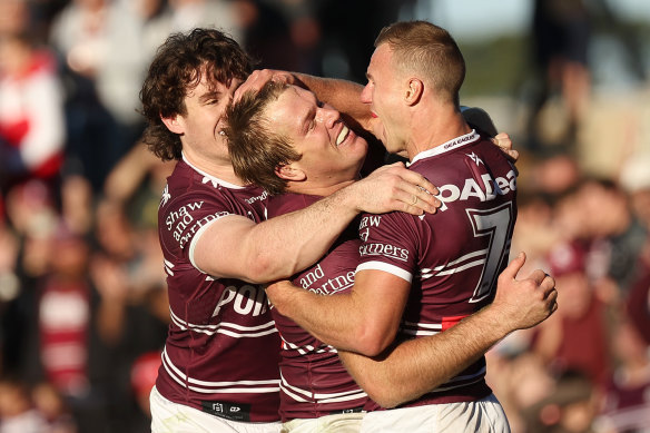 Jake Trbojevic is Manly’s spiritual leader.