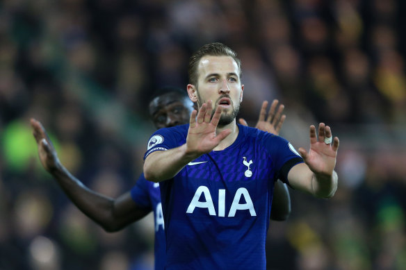 Staying put: Spurs will not be selling Harry Kane to United in the upcoming transfer window.