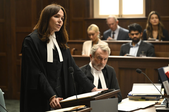 Frances O’Connor plays defence barrister Meredith Nelson-Moore, while Neill returns as Brett Colby.