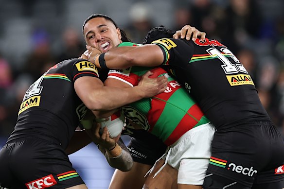 Keaon Koloamatangi has become the latest member of the bulging South Sydney casualty ward.