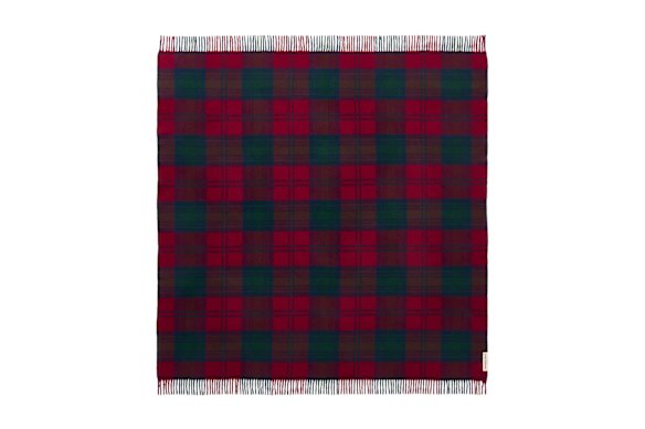 Traditional picnic rug.