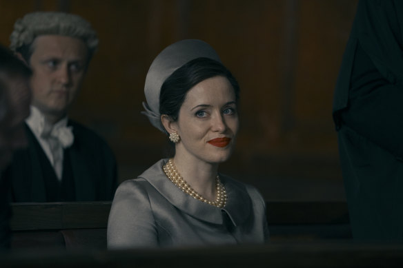 Claire Foy in A Very British Scandal.