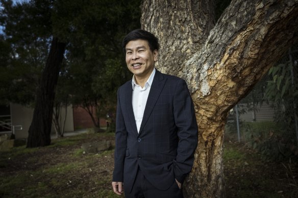Wayne Tseng of the Chinese Precinct Chamber of Commerce.