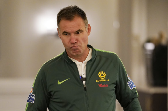 Ante Milicic confirmed he was stepping down as Matildas coach on Sunday.