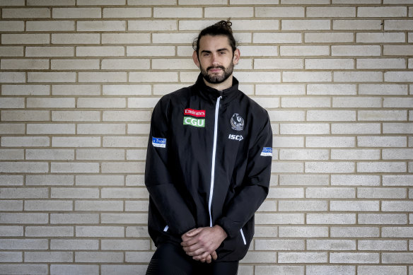 Brodie Grundy is widely regarded as one of the AFL's best ruckmen. 