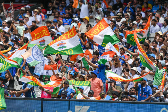 Record crowds have attended the cricket across the five days of the MCG Test. 
