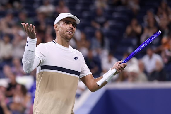Benjamin Bonzi was able to recover to win the match.