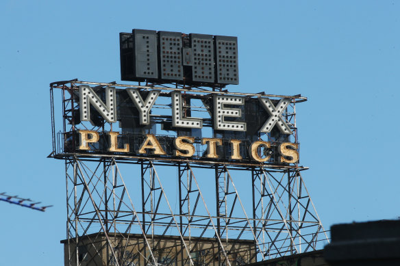 The famous Nylex clock is a Melbourne landmark and marks a long-running property saga.