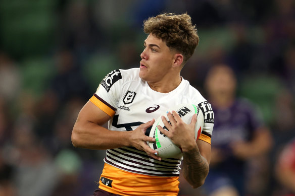 Reece Walsh has bounced back from his suspension this year to become a more composed threat for the Broncos.