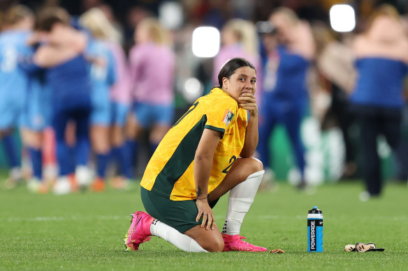 Australian captain Sam Kerr ruptured her ACL at a Chelsea training camp in Morocco.