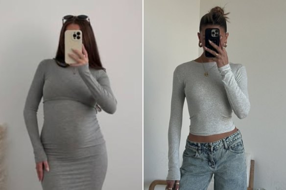 Influencers Sydney Giffor<em></em>d (left) and Alyssa Sheill.