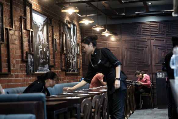There are several locations for Tina’s Noodle Kitchen, but Martinez says the Preston outlet is the best.