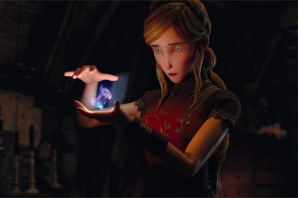 The character Alexandra, voiced by Carey Mulligan. Wildwood opens in cinemas this week. 
