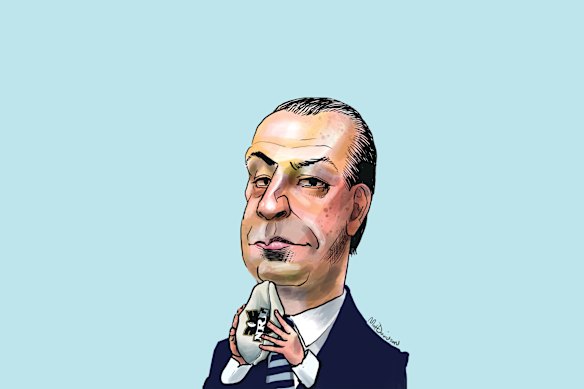 His Lord Leagueiness, Peter V’landys.