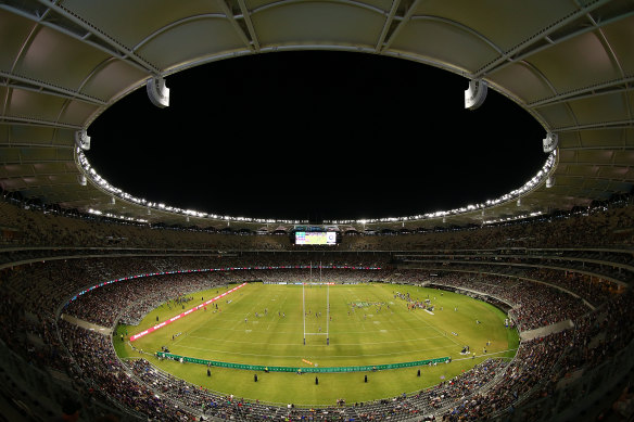 Optus Stadium.