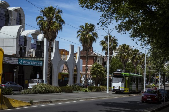 Fitzroy Street, St Kilda was part of a recent revitalisation project costing $650,000.