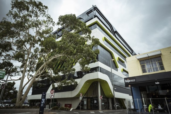 The five-storey commercial building that houses VicRoads.