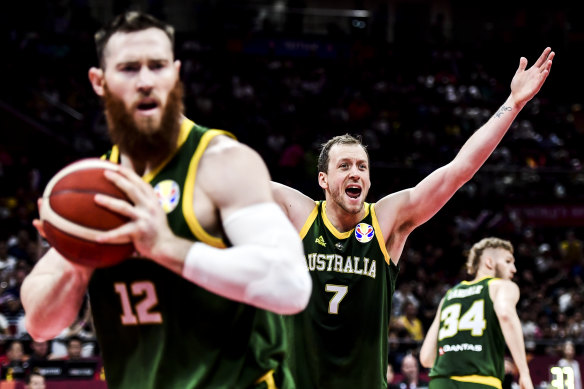 The Boomers have risen to third in the world rankings.