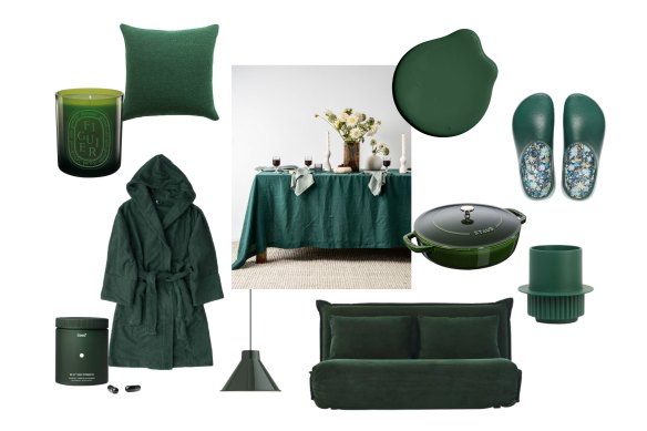 Lush and luxe, it’s no wonder that forest green is having a moment in home décor