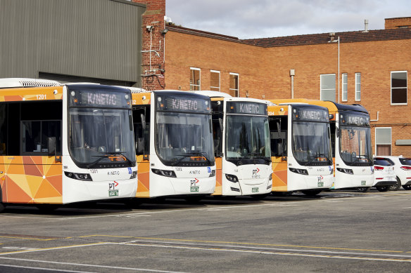 Kinetic is trialling electric bus routes in Melbourne.